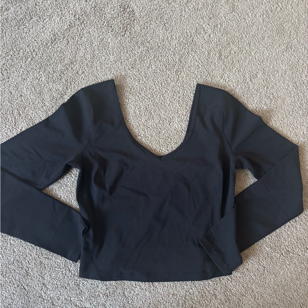 Lululemon black align top